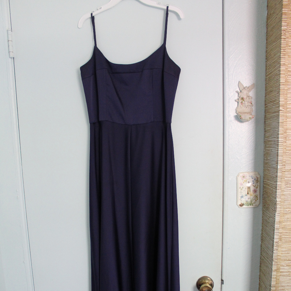 Navy Blue Prom Dress